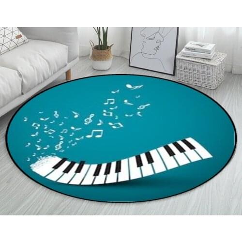 3D Music Note Entrance Door Bathroom Mat Indoor Carpet Kitchen Bedroon Living Room Floor Mats Doormat Decor Rugs for Bedroom