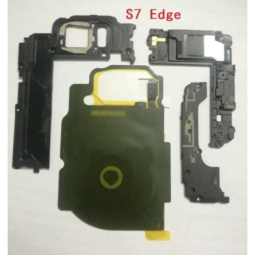4pcs/set For Samsung Galaxy s7 g930 s7 edge S8 G950 s8 edge s9 plus NFC Wireless Charging + Antenna Panel cover + loud speaker
