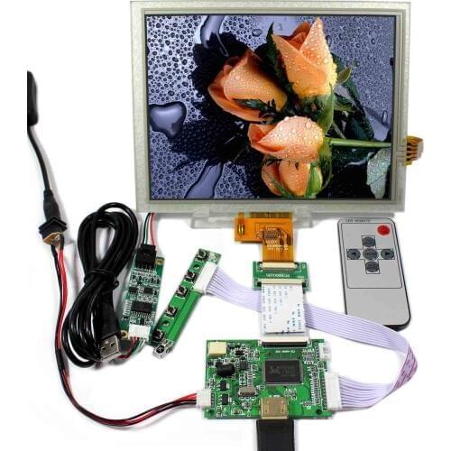 8" 1024X768 Touch LCD Screen HD MI LCD Controller Board 8inch LCD Screen EJ080NA-04C LCD Display