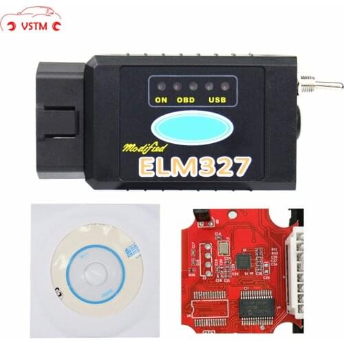 ELM 327 USB Bluetooth Works on Forscan For Ford HS CAN /MS CAN V1.5 car OBD2 diagnostic Tool ELM327 USB FTDI chip for Optional