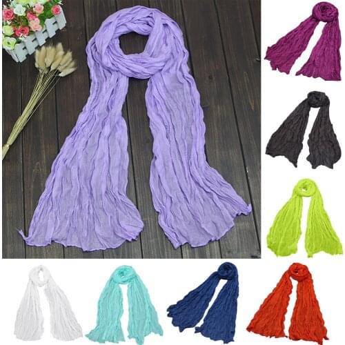 Nice Chiffon Scarf Women High Quality chiffon georgette silk scarves shawl female long design Beach Scarves Balinese yarn A3096