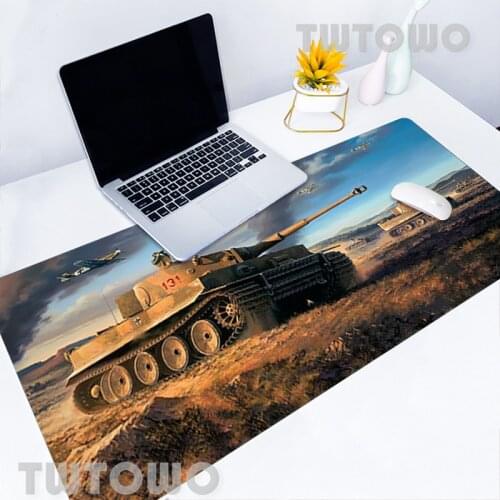 World Of Tanks Hot Sell HD Custom Mouse Pad Anti-slip Lovely Anime Art Home Office Decoration MousePads Desk Mat Mouse Mat