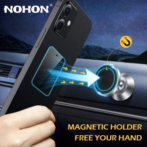 Magnetic Phone Holder in Car Telefoon Houder Auto Stand for Samsung S21 S30 Huawei iPhone GPS Portable Magnet Car Phone Holder
