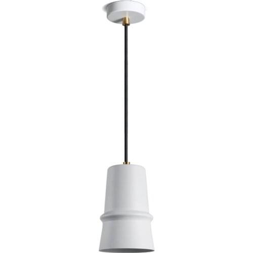 Nordic Cup Shade Iron Pendant Lights Loft Modern Restaurant Dining Table Home Hanging E27 Pendant Lamps Bedroom Deco Lighting