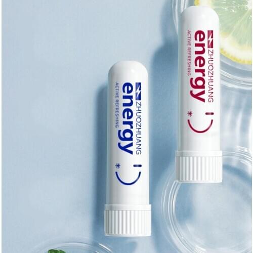 Refreshing Energy Bar Refreshing And Awake Bar Anti-fatigue Nose Anti-drowsiness Mint Driving Br Sleepiness Artifact Coolin G0H8