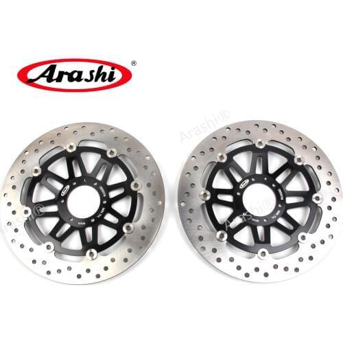 ARASHI CNC Front Motorcycle Brake Disc Disks Rotors For HONDA CB 400SB 400 CB400 SB CB400SB 2005 CB 400SF CB400SF 2002 2003 2004