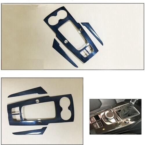 Aftermarket For A3/S3/RS3 8V Facelift Interior Carbon Fiber Gear Cover Set