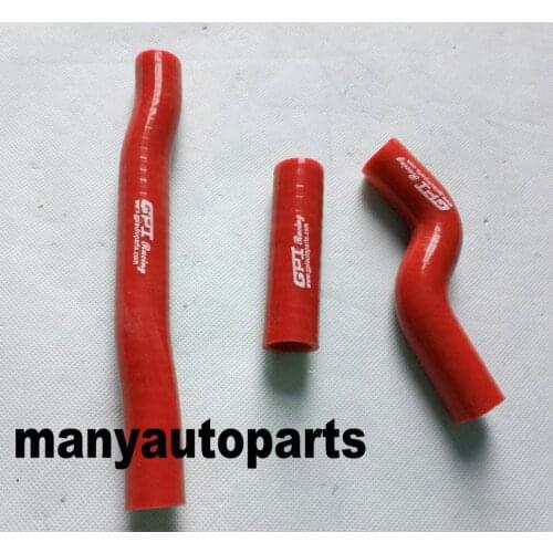 Silicone Radiator hose kit for KTM 250 300 EXC 2018-2019 18 19 red/blue/black
