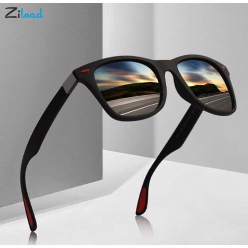 Zilead Polarized Sunglasses Mens Driving Shades Glasses Male Sun Glasses Retro Luxury Women Classic Design Glasses UV400 Gafas