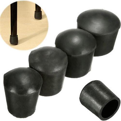 4Pcs/Set Rubber Protector Caps Anti Scratch Cover for Chair Table Furniture Feet Leg Hogard AP22
