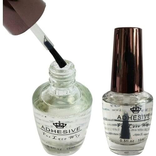 5 bottle 0.5 OZ/ 15ml lace wig adhesive/glue solution for beauty salon use 5PCS/LOT Free Shipping