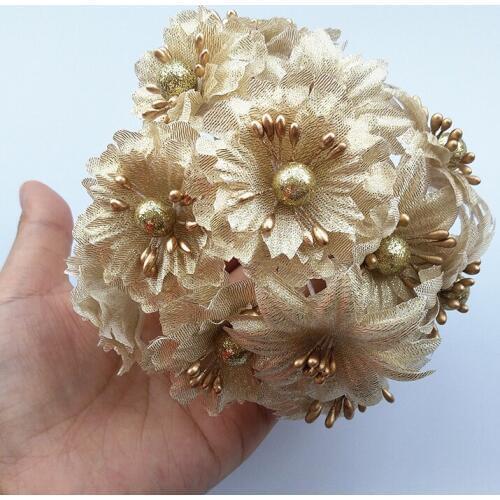 6 heads flower artificial flowers wedding flowers bouquet mini