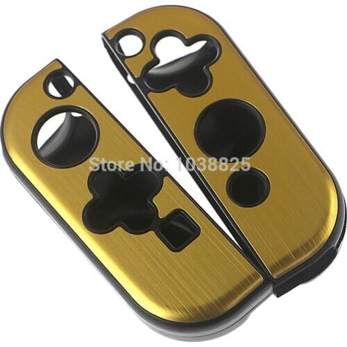 10sets Aluminum L R Left and right Joy-Con Controller Protective shell case Cover Skin For Nintend Switch NS ChengChengDianWan