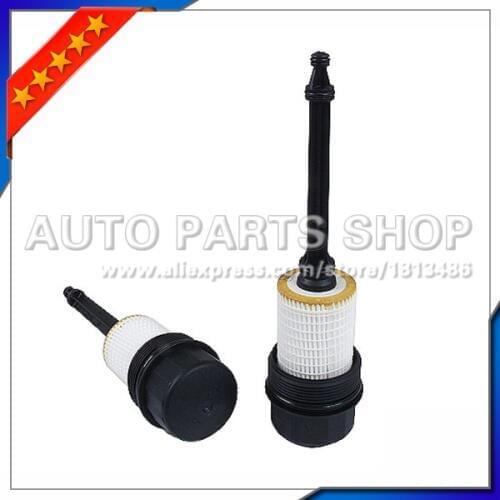 Car accessories New Set Oil Filter and Housing cap for Mercedes Benz W202 W210 W203 W211 W220 W221 W204 1121800710 + 0001802609