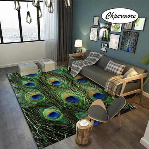 Chpermore Animal Fur Feather Large Carpets Decoration Tatami Bedroom Home Lving Room Rug Floor Mats