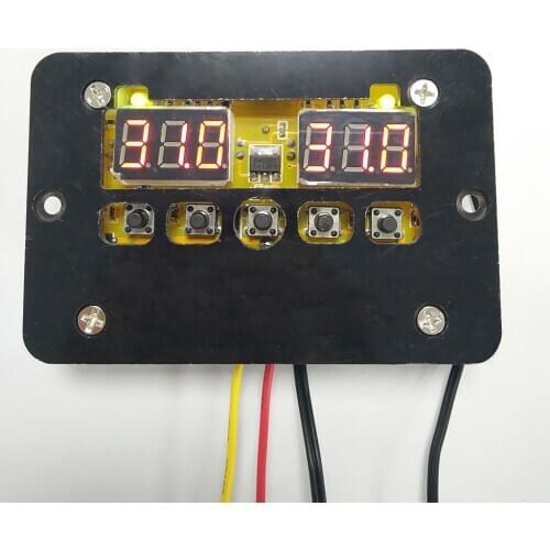 220V Digital Temperature Controller Digital Thermostat Heating & Cooling Temperature range: -50 ~ 110