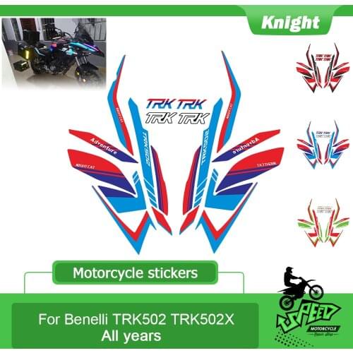 For Benelli TRK502 TRK 502 TRK502X TRK 502X TRK Sticker High Guality Motorcycle Headlight Fairing Stickers Decals Emblems
