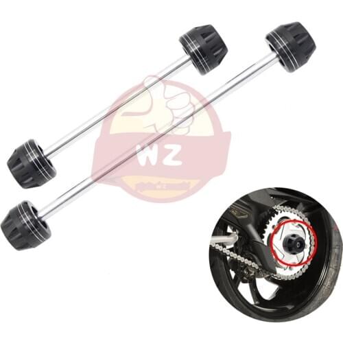 ForHONDA VTR 1000 RC51 2000 2005 Motorcycle Rear Axle Front Fork Accident Sliders Protector Fall Protection