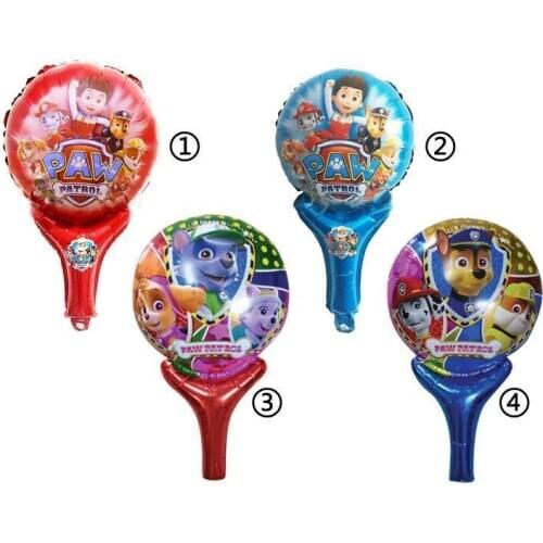 Hot Paw Patrol Birthday Toys Chase Marshall Sky Rubble Balloon Figure Puppy Patrol Balloon Toys Party Room Decor Kids Gift