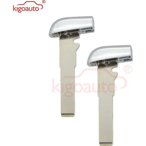 Kigoauto 2pcs Replacement Uncut Blade Blank For Jeep Renegade Compass Fiat 500 500L 2015 2016 2017 Emergency Insert SIP22