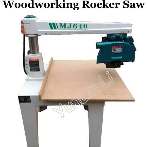 Woodworking Rocker Saw Circular Radial Arm Saw Machine Electric Cutting Machine Power Tools MJ640