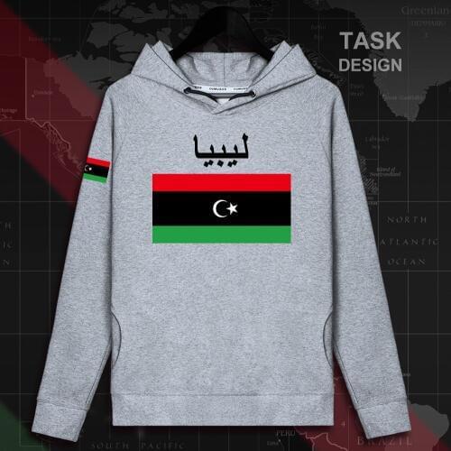 Libya LBY Libyan Arabic Islam mens hoodie pullovers hoodies men sweatshirt streetwear clothing hip hop tracksuit nation flag 02