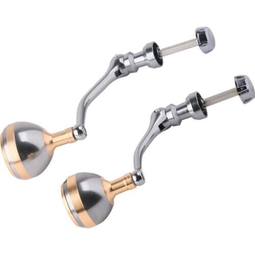 Metal Fishing Reel Handle Rocker Arm S Brand Fishing Wheel Handle Folding Stainless Steel Handle Rocker Arm On For Spinning Reel