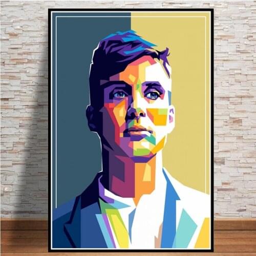 Peaky Blinders Cillian Murphy TV Show Art Poster Canvas Painting Wall Picture Home Decor Posters and Prints