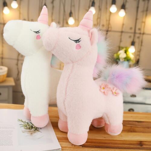 Mountchen 2020 New Unicorn Soft Toy For Baby Girl Bedroom Decoration Children Kids Girl Soft Toy Nursery Room Baby Room Decor