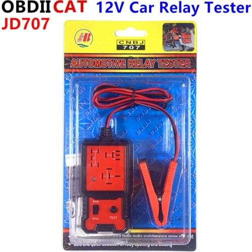 OBDIICAT-JD707 Automotive Relay Tester 12V Car Battery and Alternator Checker Tester Analyzer Diagnostic Tool