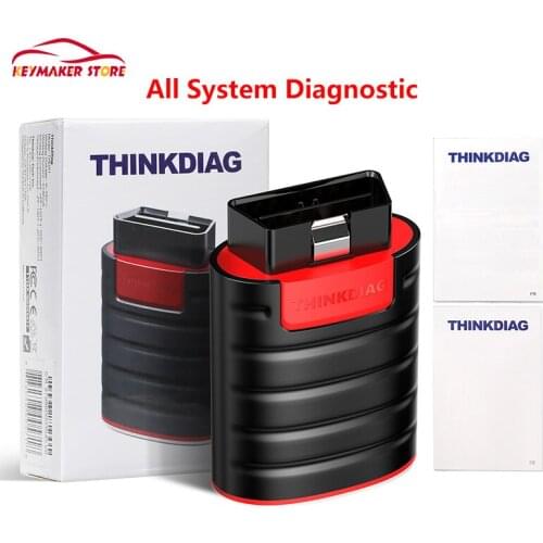 THINKCAR Thinkdiag Full System OBD2 Diagnostic Tool with All Brands License Free Update for One Year Powerful than Launch Easydi