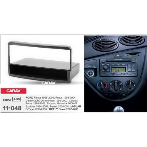 Radio Fascia for FORD Fiesta Focus Mondeo Explorer JAGUAR S-Type Double Din Radio DVD Stereo CD Panel Dash Mount CARAV 11-048