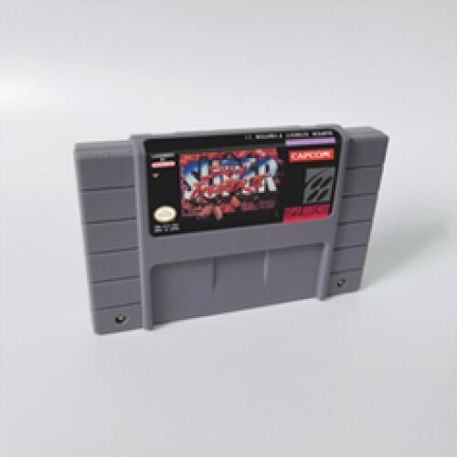 Super Street Game Fighter II The New Challengers - Action Game Card US Version English Language