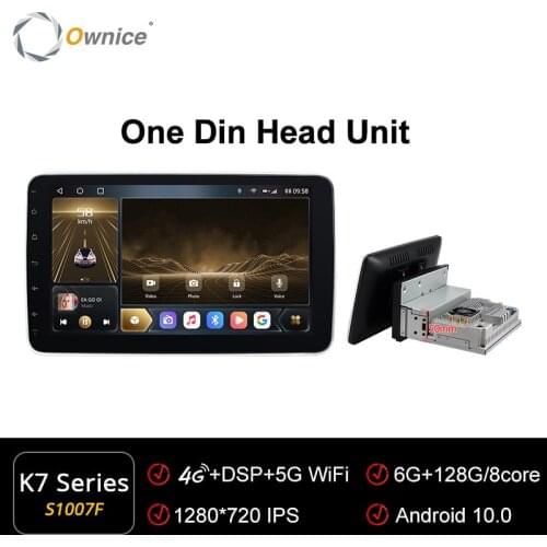 Ownice K7 6G+128G Universal 2 din Car Radio for Nissan almera qashqai juke Toyota Kia VW Peugeot LADA android 4G LTE 1280*720