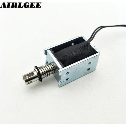 High quality Pull Push 3mm 1800gf 6mm 1200gf Actuator Solenoid Electromagnet DC 24V Free shipping