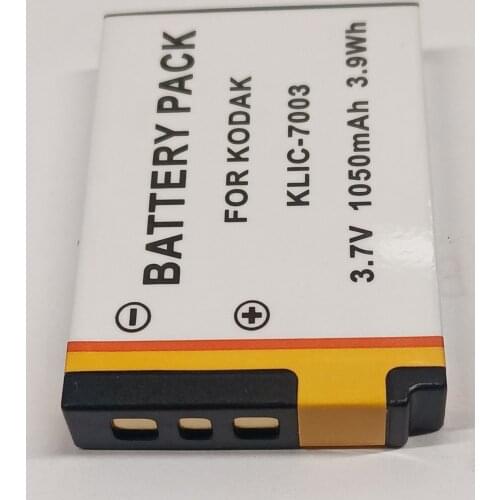 High Quality 1300mAh Brand New Replacement Battery For Kodak KLIC-7003 KLIC7003 M380 M381 M420 M420K M420PU MD81 V803 V1003 Z950