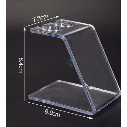 1pcs Tattoo Machine Holder Stand Transparent Tattoo Supply Acrylic Stand Rack Tattoo Supply Stand Rack
