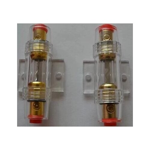 10*38mm Transparent AGU Car Audio Fuse Box Fuse Holder x 20pcs
