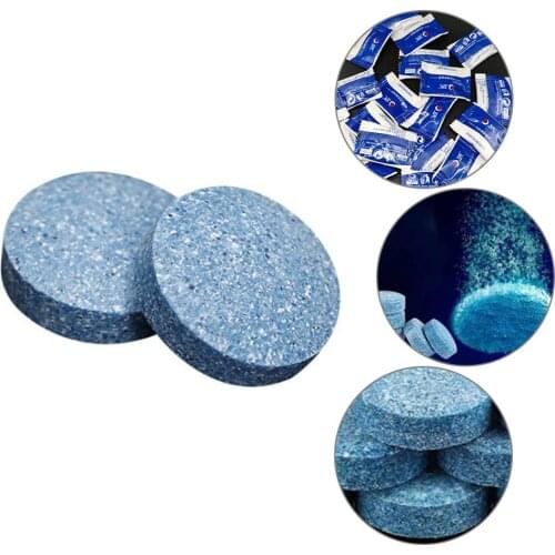 10PCS/Pack(1PCS=4L Water)Car Solid Wiper Fine Seminoma Wiper Auto Window Cleaning Car Windshield Glass Cleaner Car Accessories