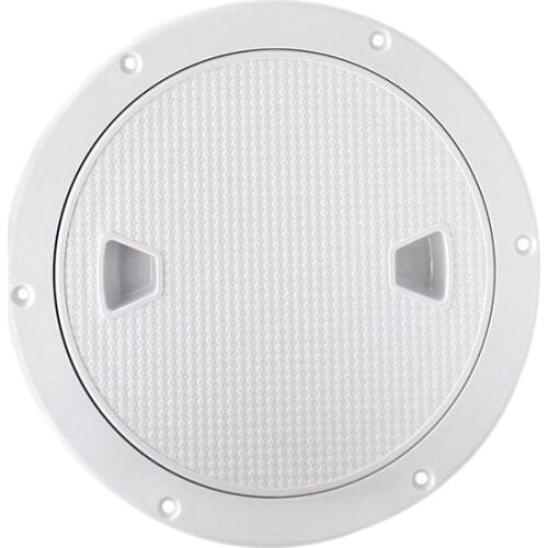 6 Inch Round Tight No Screw Anti-Corrosion Inspection Deck Plate for Boat Yacht Marine Access Hatch Cover