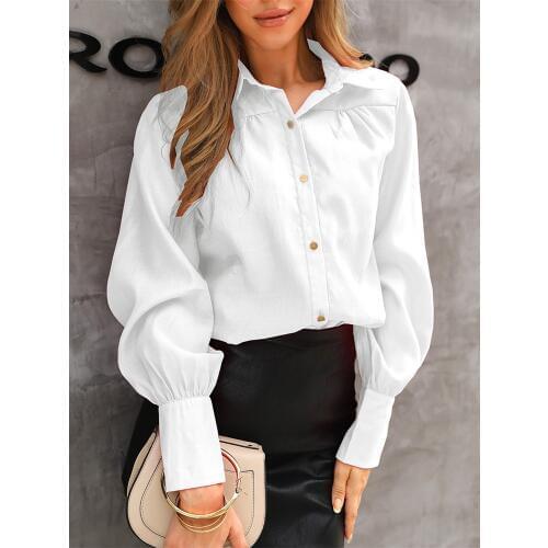 Aibo Carla Womens White Shirts