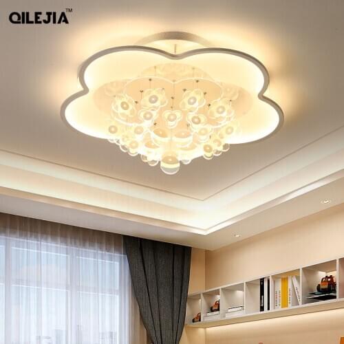 Acrylic Plum Blossoms Chandelier Modern LED Lights For Dining Room Parlor Bedroom Home Deco Lighting Fixtures Lustres Luminaire