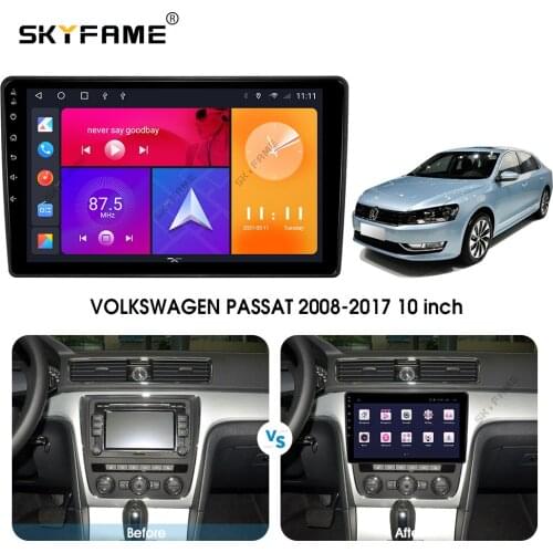 SKYFAME Android Car Navigation Radio Multimedia Player For VOLKSWAGEN PASSAT 2008-2017 Android Auto stereo GPS system