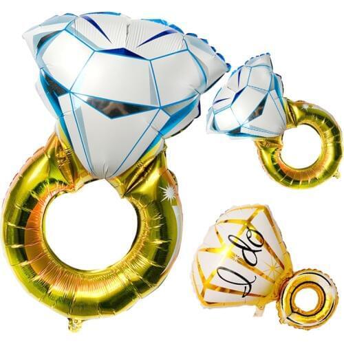 Big Diamond Helium Balloons Wedding Decoration Supplies Birthday Party Decorations Kids And Adult Bachelorette Party balloon