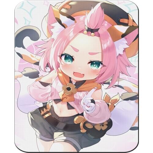 MERCHANDMANIA Big Mat girl cat video game ANIME for raton computer pc laptop accessory personalized