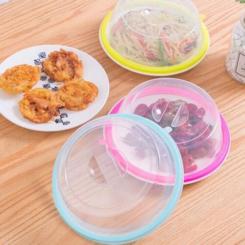 Vacuum Food Fresh Cover Kitchen PP Microwave Cover Home Refrigerator Storage Transparent Food Keep Fresh Lid Kitchen Tools