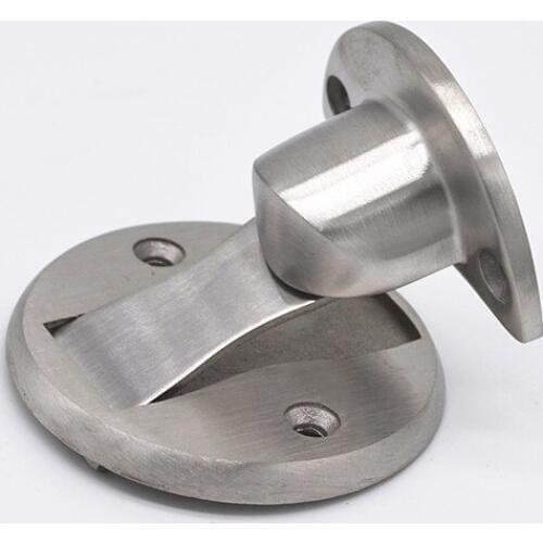 SUS304 Stainless Steel Magnetic Door Stopper Floor Stops Door Bumper Door Protector Door Stop Wall Protector Furniture Hardware