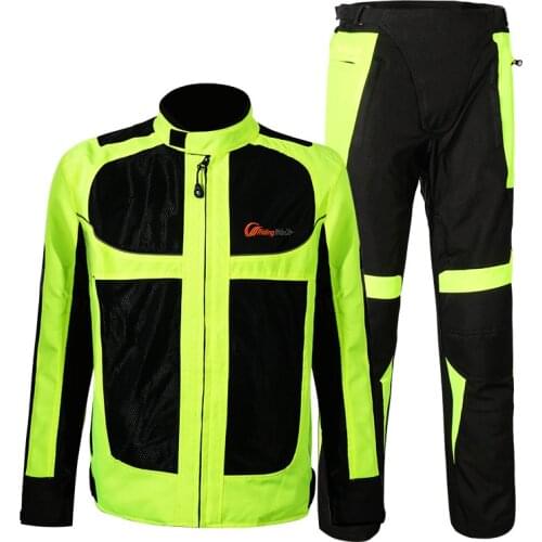 Summer Winter Motorcycle Jacket Pants Suit Body Armor Protective Gear Windproof Motocross Jacket Moto Reflective Safety Jackets