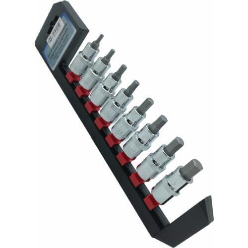 HUAFENG BIG ARROW 8PC 1/2 Inch Hex Bit Socket Set CRV H4 H5 H6 H7 H8 H9 H10 H12
