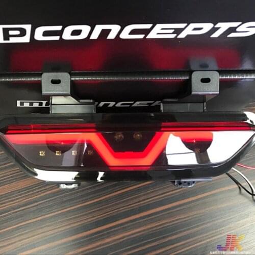 Suitable for 21 15 Ford Mustang Refit Pilot Mp Reversing F1 Brake Flash Lip Rear Fog Lamp